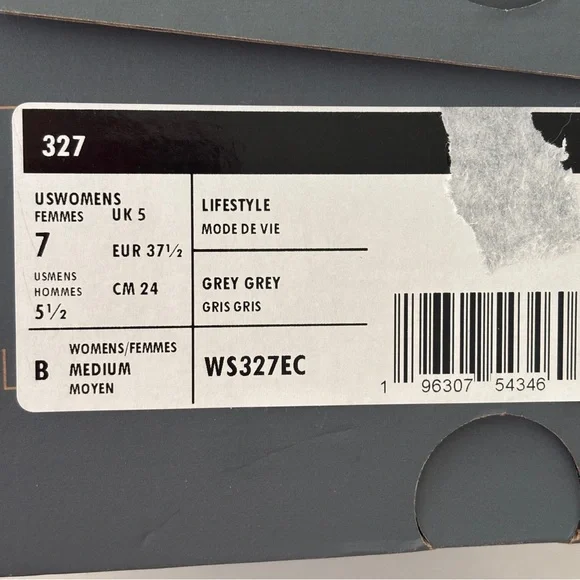 New Balance 327 Sneakers Grey 7 - Picture 10 of 11